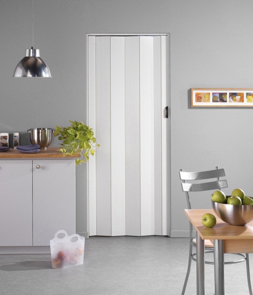 SALE Grosfillex Una vouwdeur zonder glas BxH 84x205 cm, Ophalen of Verzenden, Nieuw, Wit
