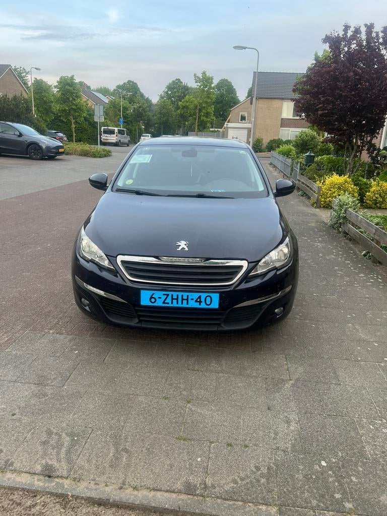 Peugeot 308 1.6 E-hdi 88 KW SW 2014 Blauw, Auto's, Peugeot, Voorwielaandrijving, 680 kg, 4 cilinders, Blauw