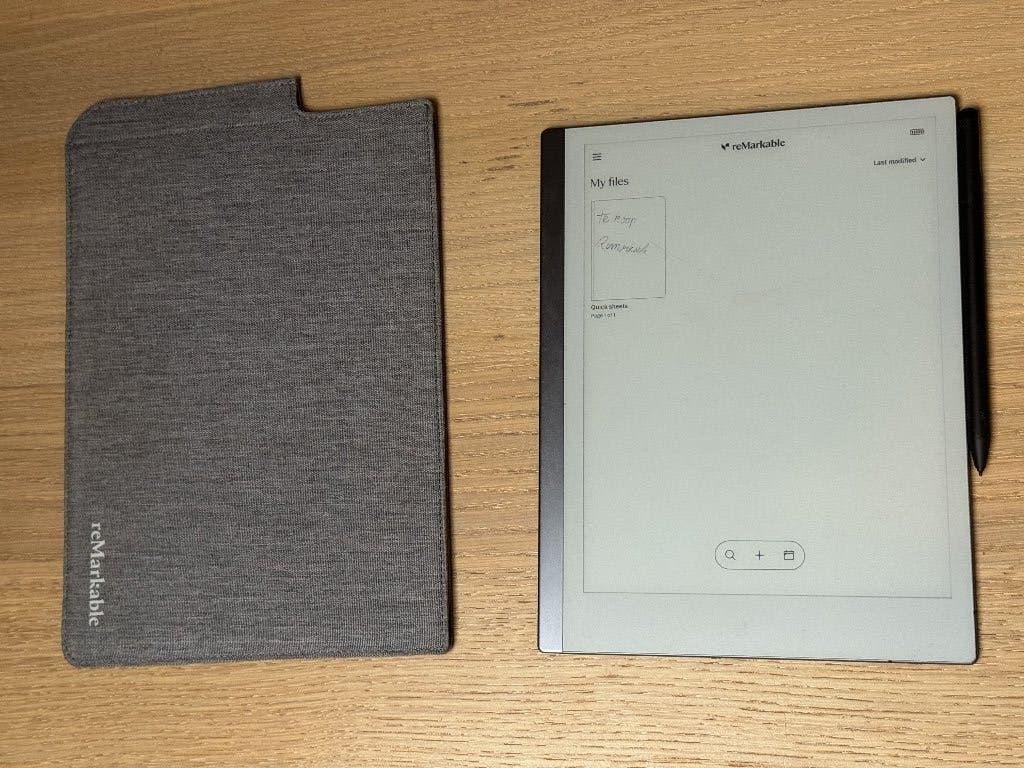 Remarkable 2 + marker plus, 8 GB, Touchscreen, Ophalen of Verzenden, 10 inch of meer
