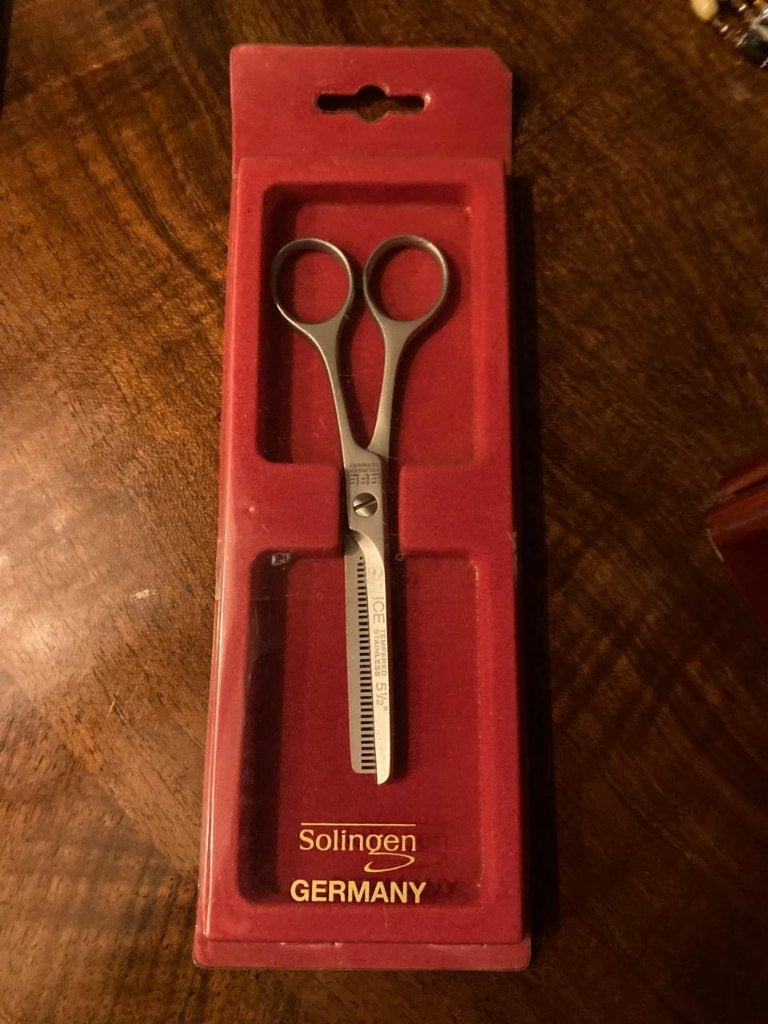 Nieuwe EFE Solingen professionelle effileerschaar, Ophalen of Verzenden, Nieuw, Tondeuse