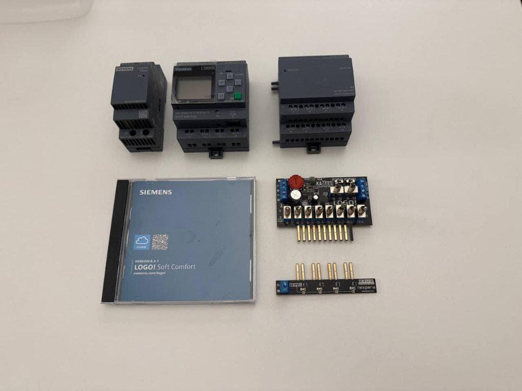 SIEMENS LOGO 8.3 TRAINING SET, Hobby en Vrije tijd, Elektronica-componenten, Ophalen, Gebruikt