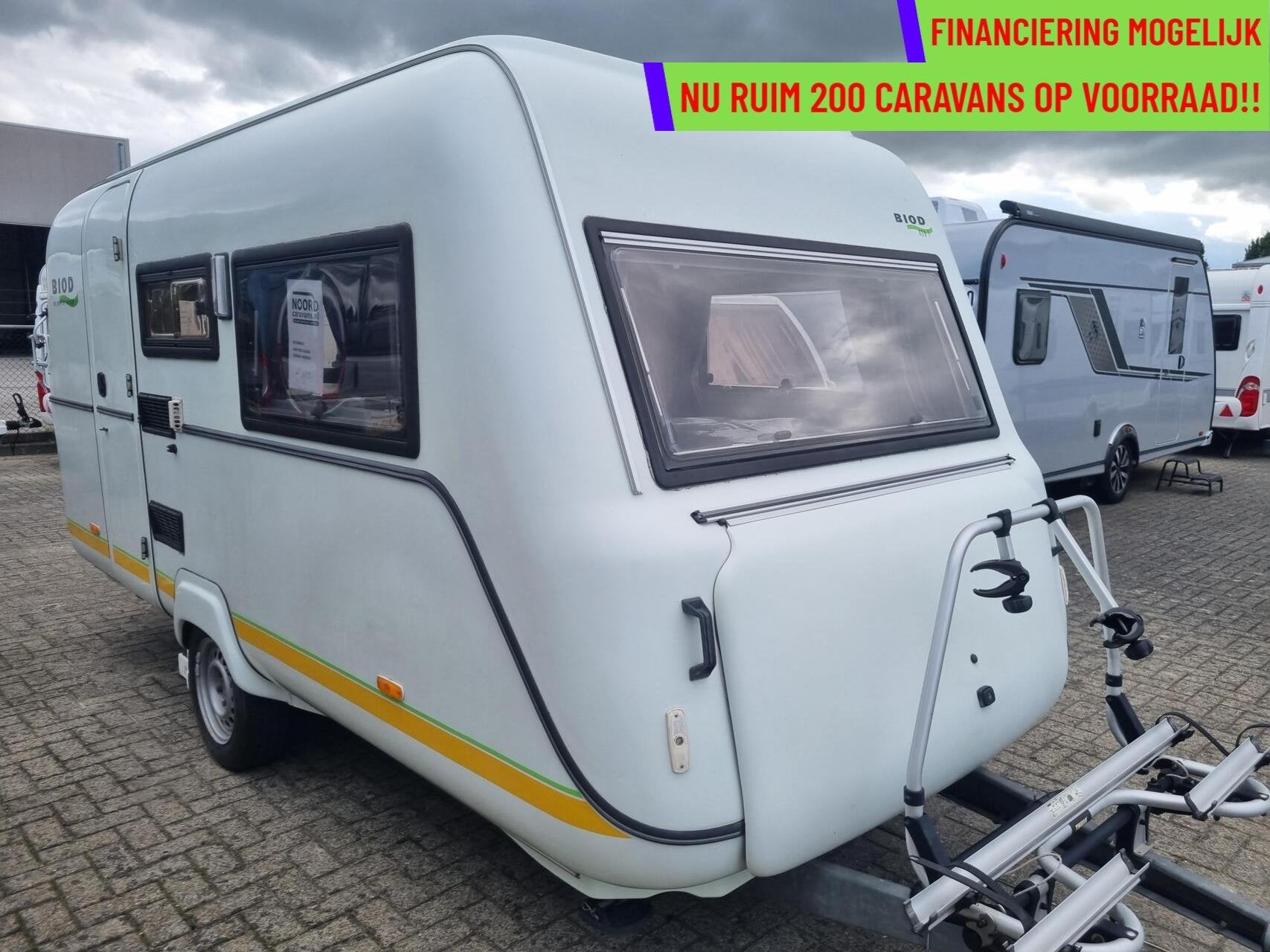 BIOD 420 T MOVER + BOOG LUIFEL + FIETSENDRAGER + DWARSBED, Caravans en Kamperen, Mover, Bedrijf, 750 - 1000 kg, 6 tot 7 meter