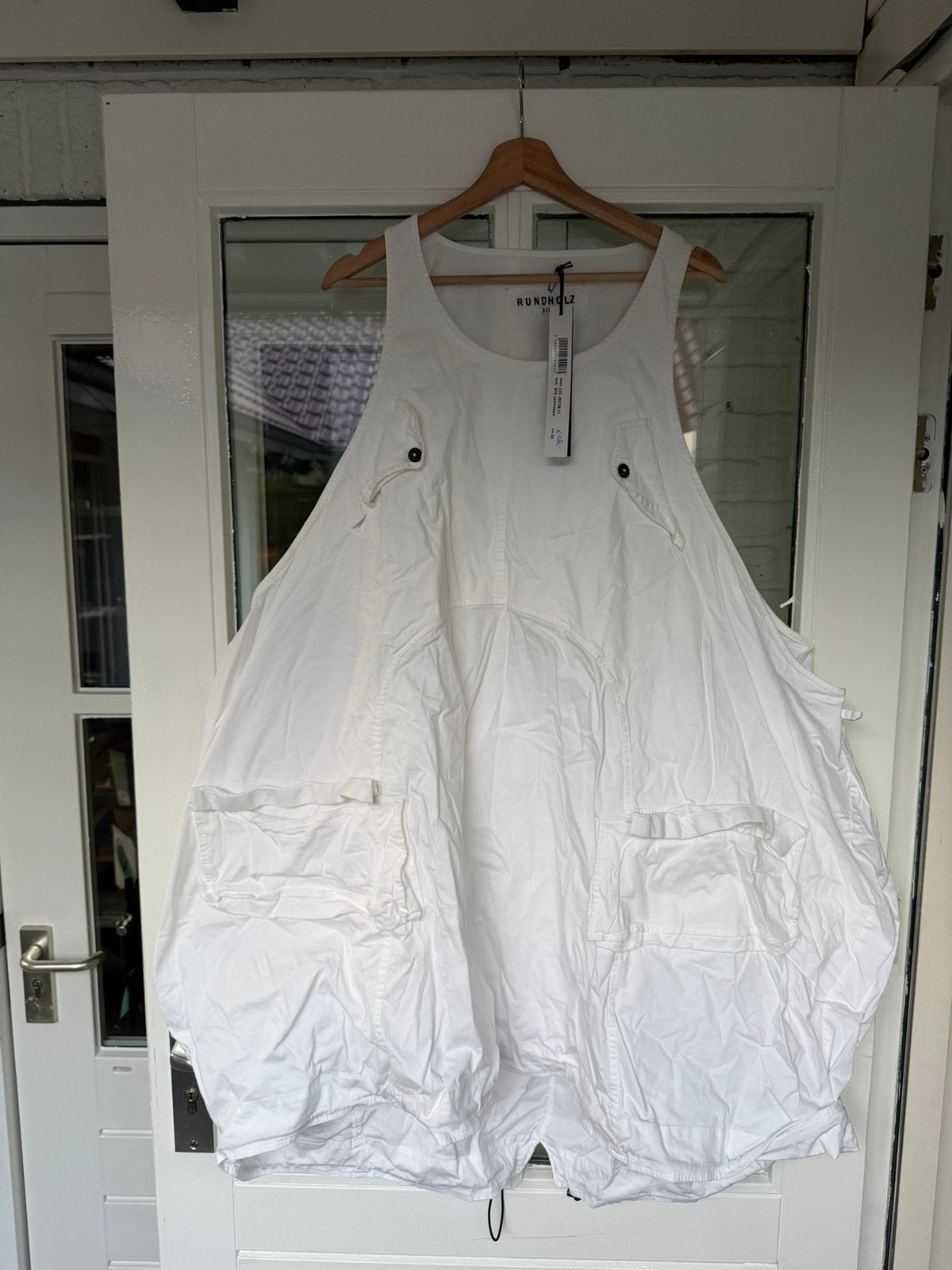 White jurk/overgooier Rundholz Dip mt OS, Kleding | Dames, Wit, Rundholz, Nieuw, Wachtendonk