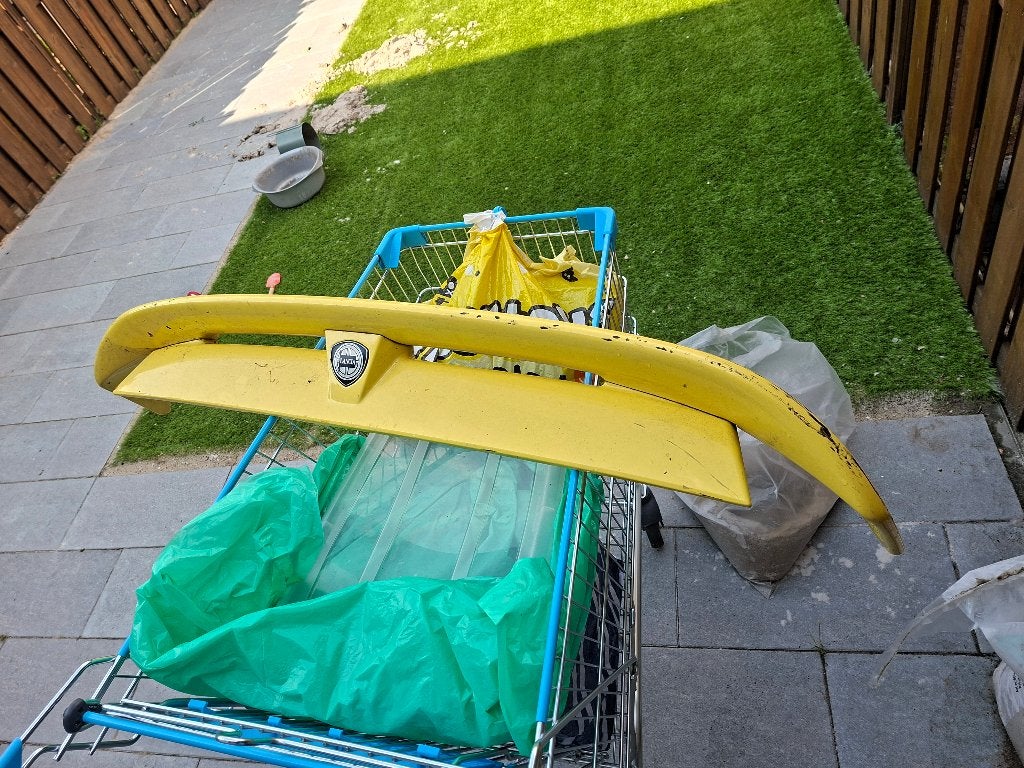 Lancia Delta nuova achter spoiler, Auto-onderdelen, Ophalen, Gebruikt, Achterklep, Achter