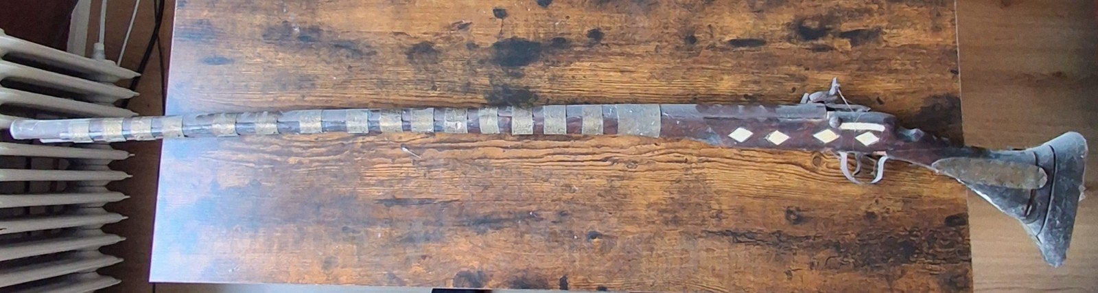 Antieke Noord-Afrikaanse Moukahla (19e-eeuws) – Restauratie, Verzamelen, Ophalen, Voor 1940, Gebruikt