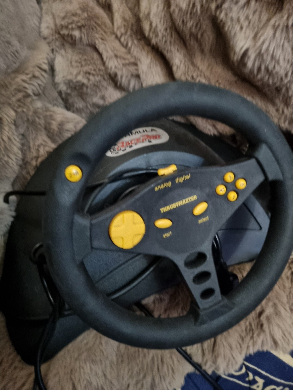 Thrustmaster Nascar Race Pro Stuur N64/PS1 (Ongetest), Spelcomputers en Games, Ophalen