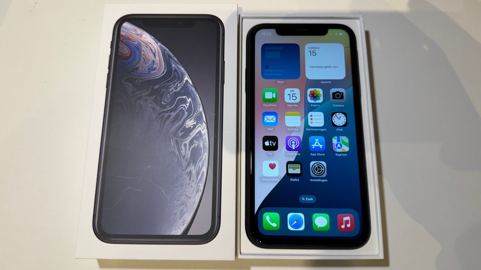 iPhone XR Zwart 64GB - in goede staat, Telecommunicatie, Mobiele telefoons | Apple iPhone, Zwart, IPhone XR, Ophalen of Verzenden