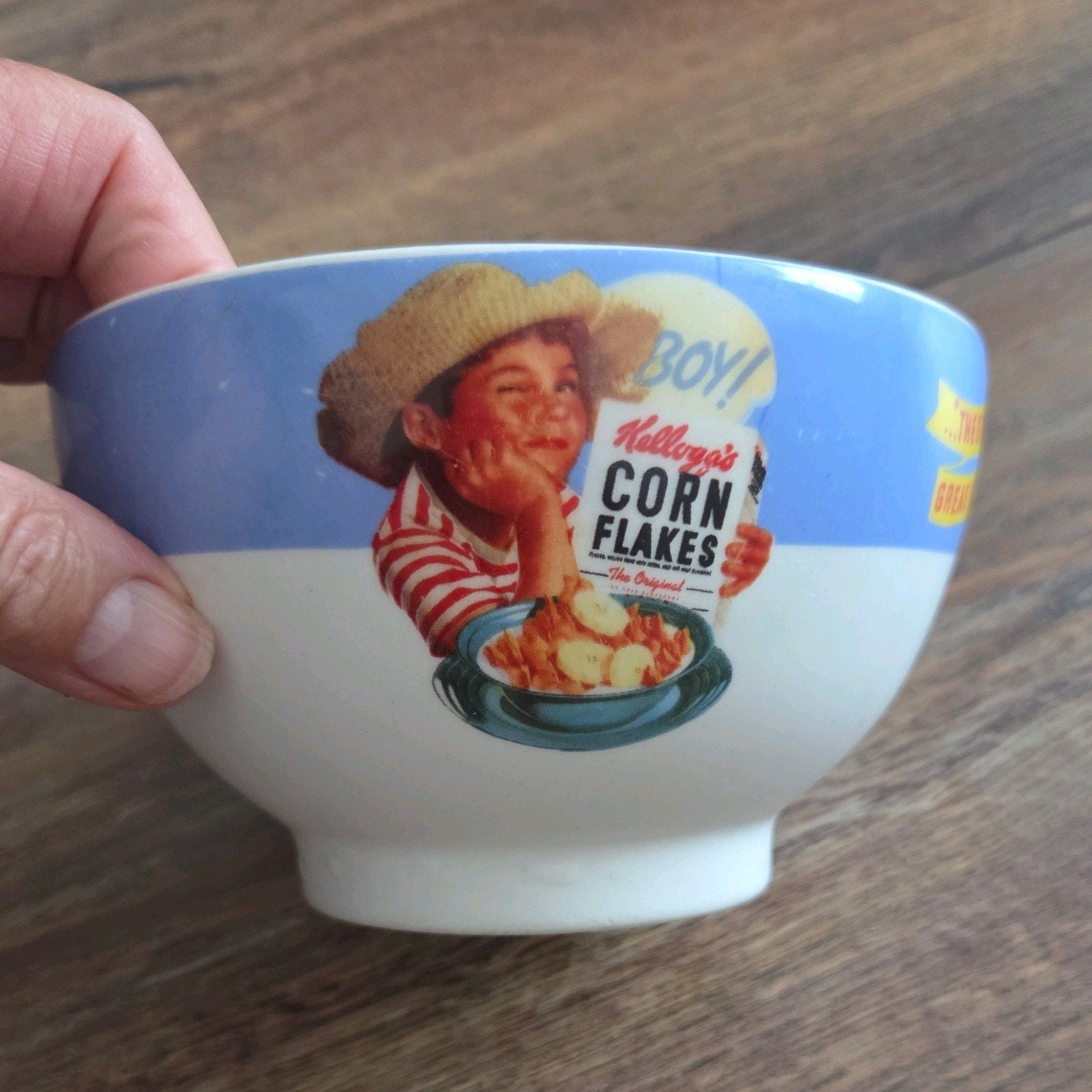 Kellogg's Cornflakes original kom Soepkom ontbijtkom, Huis en Inrichting, Ophalen of Verzenden, Keramiek, Overige stijlen, Kom(men)