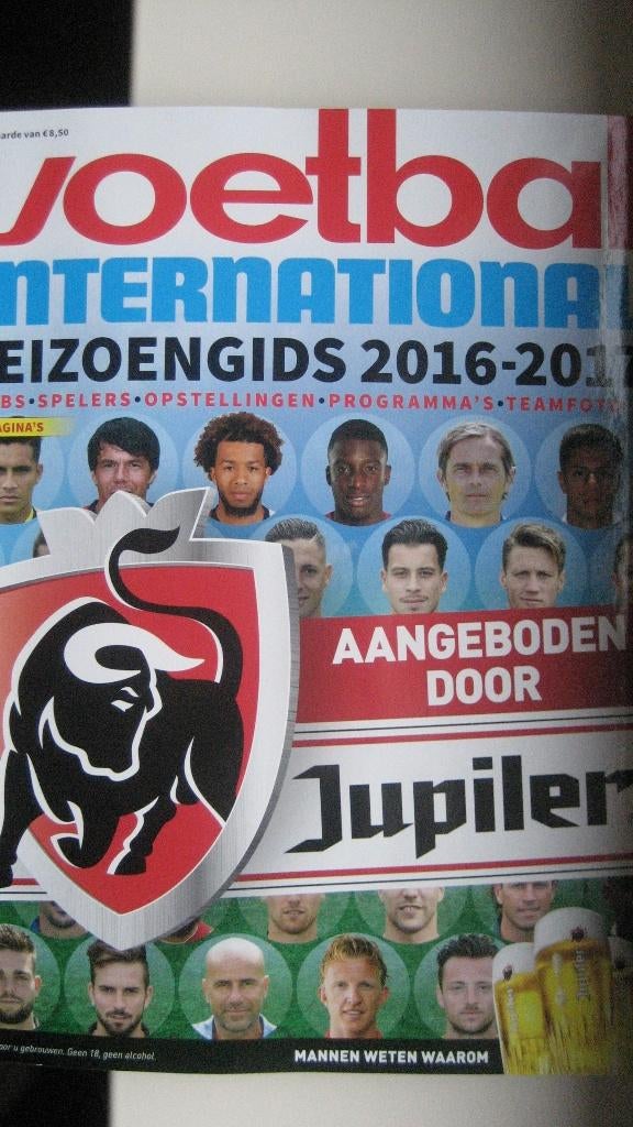 Voetbal International diverse seizoengidsen, Verzamelen, Sportartikelen en Voetbal, Ophalen of Verzenden, Nieuw, Overige binnenlandse clubs