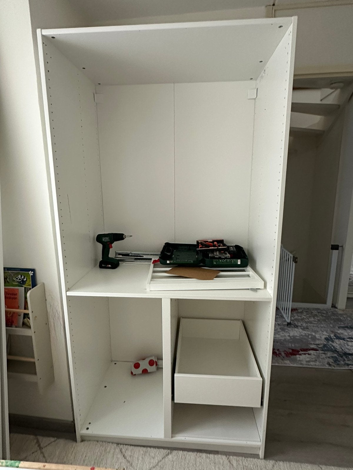 Ikea kledingkast met twee deuren 200*100*58, Ophalen, 200 cm of meer, 50 tot 100 cm, Zo goed als nieuw