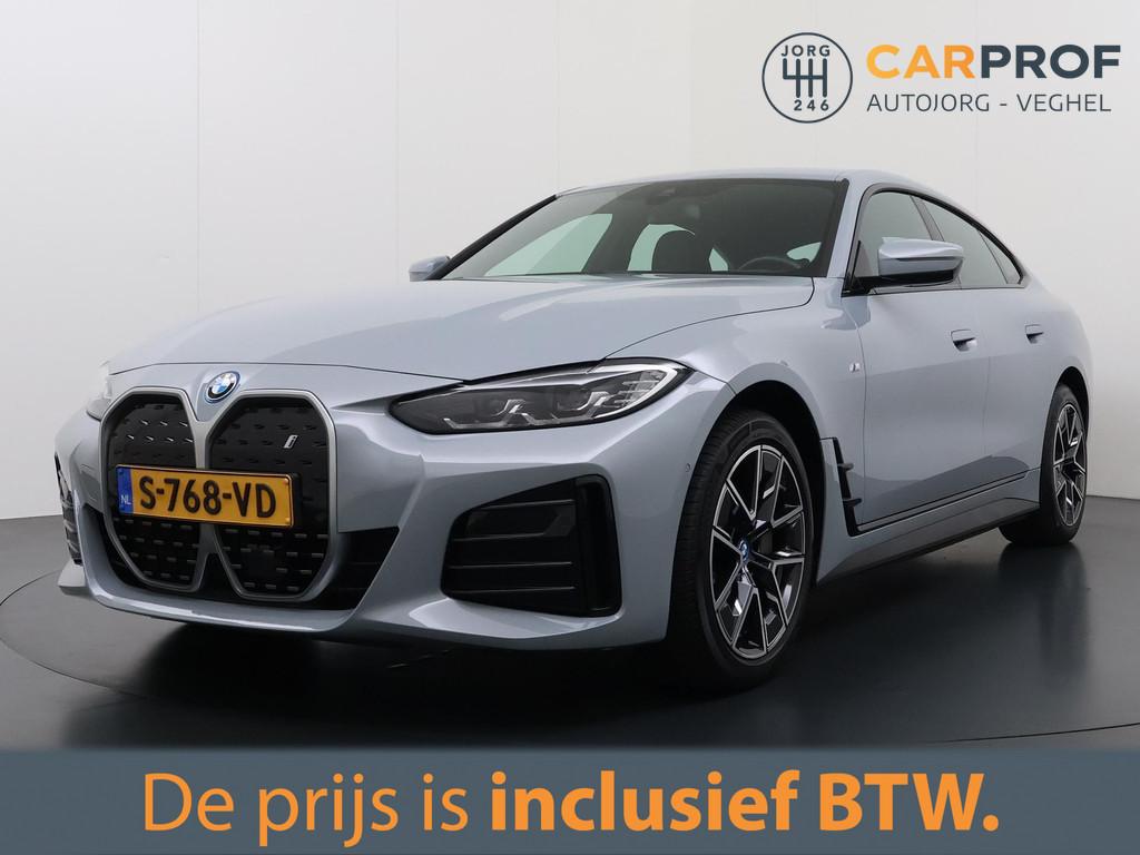 BMW i4 eDrive40 84 kWh M-Sport | NL Auto | SOH 94% | Camera, Auto's, BMW, Bedrijf, Te koop, i4, ABS, Achteruitrijcamera, Airbags