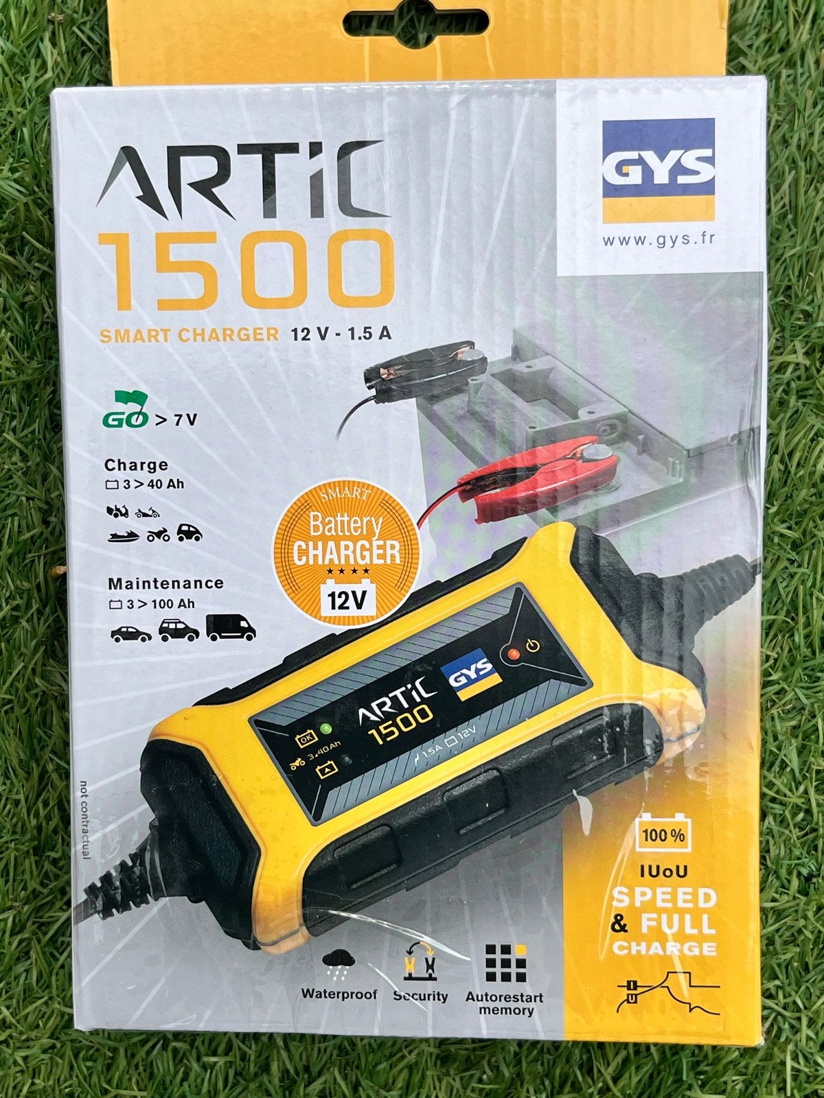 GYS Artic 1500 Smart Acculader 12V - 1.5A, Ophalen, Nieuw, Overige automerken