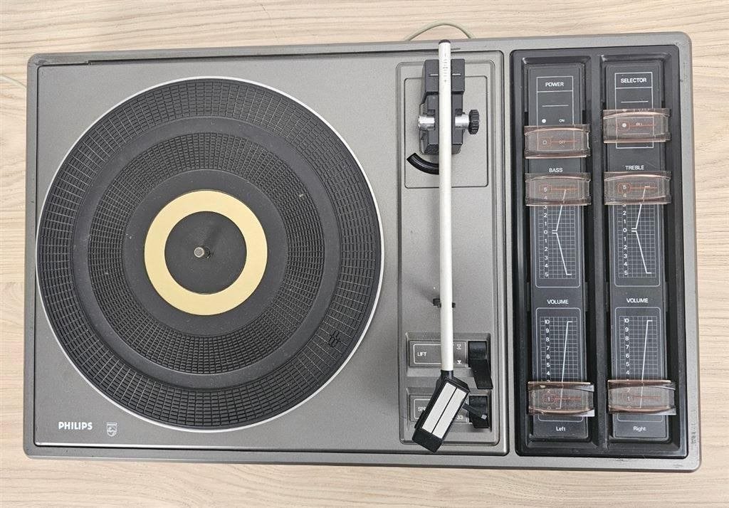 Philips 22AF461 platenspeler ingebouwde versterker, Ophalen of Verzenden, Gebruikt, Thorens