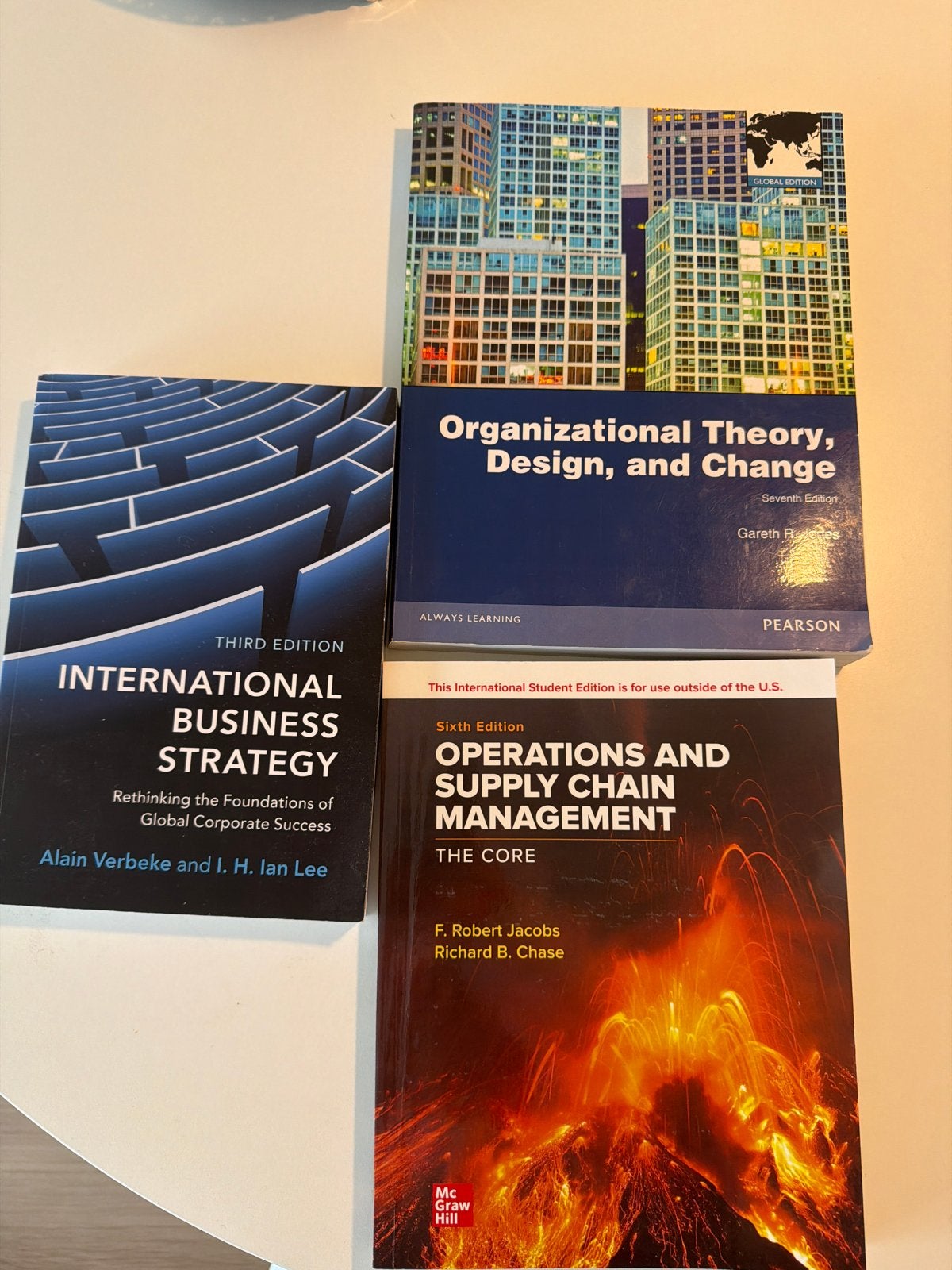 1e jaars International Business boeken RUG -Zeer goede staat, Ophalen of Verzenden, Gamma, Zo goed als nieuw, WO