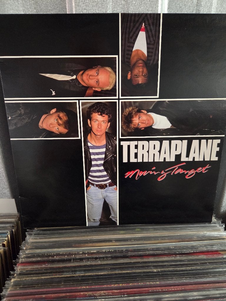 Hardrock/Metal lp TERRAPLANE: MOVING TARGET, LP, Gebruikt, Ophalen of Verzenden, Hardrock
