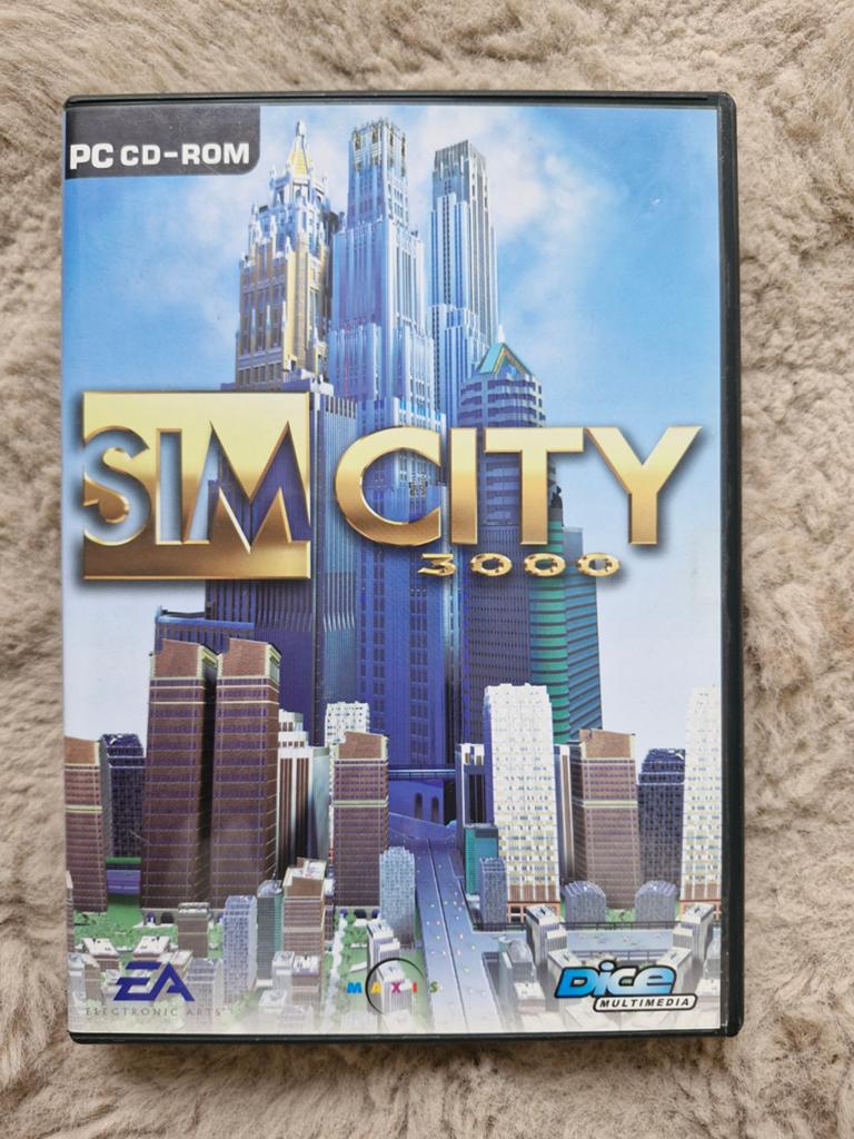 SimCity 3000 PC CD-ROM - Klassieke Stedenbouw Simulatie, Spelcomputers en Games, Ophalen of Verzenden