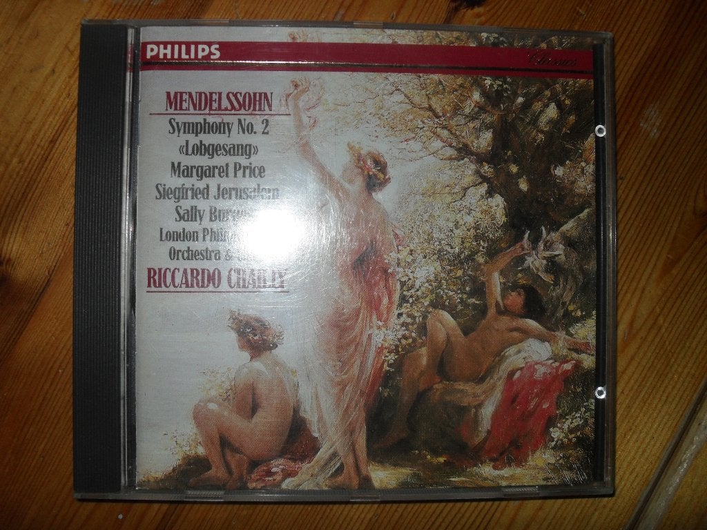 CD MENDELSSOHN-SYMFONIE 2 <LOFZANG>., Symfonie, Zo goed als nieuw, Romantiek, Eerste persing