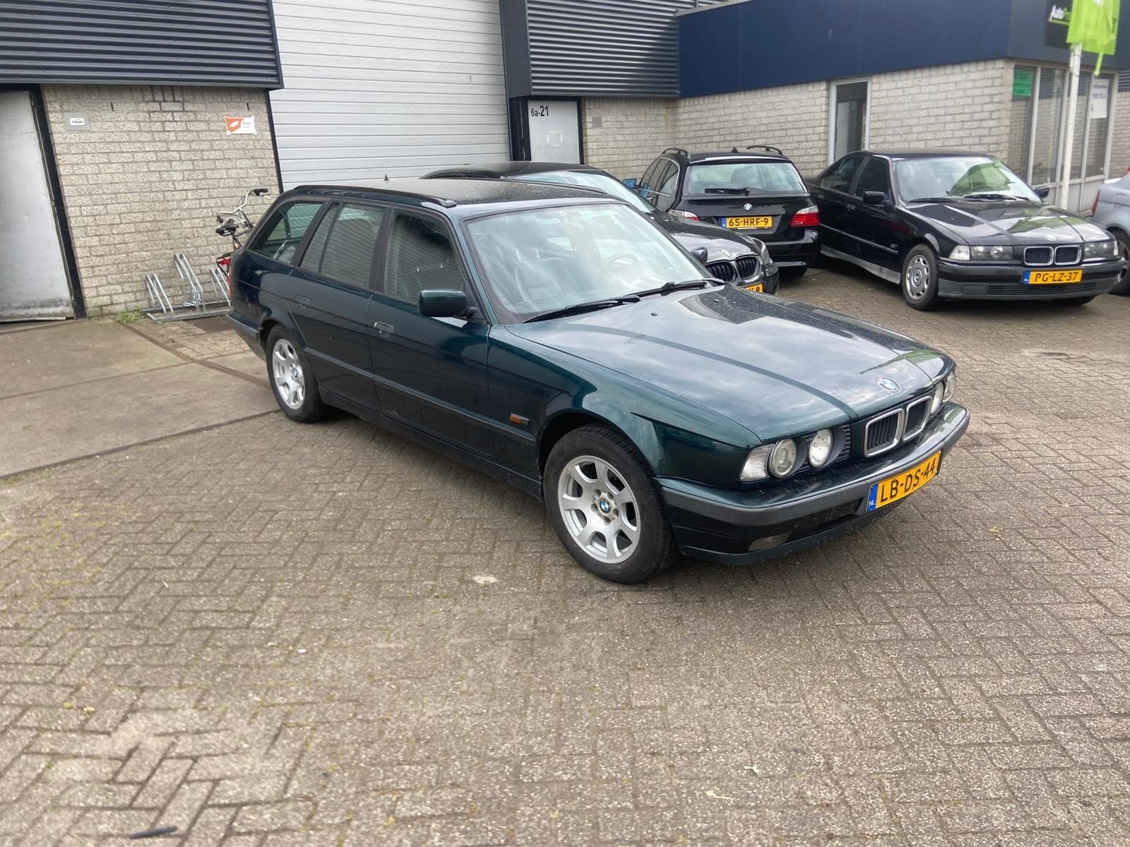 BMW 5-Serie 1.8 I 518 Touring 1995 Groen, Achterwielaandrijving, 4 cilinders, 1796 cc, Origineel Nederlands