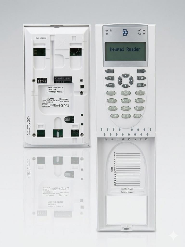 Aritech ATS1116 & ATS1110 Bediendelen met montageplaten, Doe-het-zelf en Verbouw, Ophalen of Verzenden, Detector, Sensor of Melder