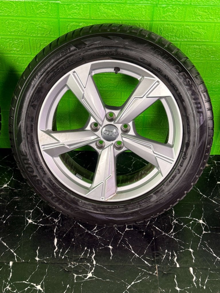 Originele Audi A6 S6 A7 S7 velgen 18" 5x112 winterset 7mm, Auto-onderdelen, Niet ingevuld, 18 inch, Gebruikt, Banden en Velgen