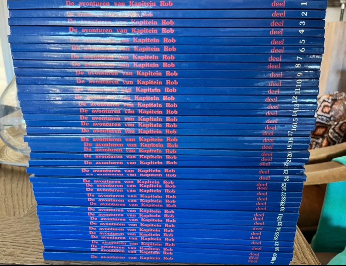 Kapitein Rob collectie incl 2 ‘oudere’ albums., Meerdere stripboeken, Ophalen, Zo goed als nieuw
