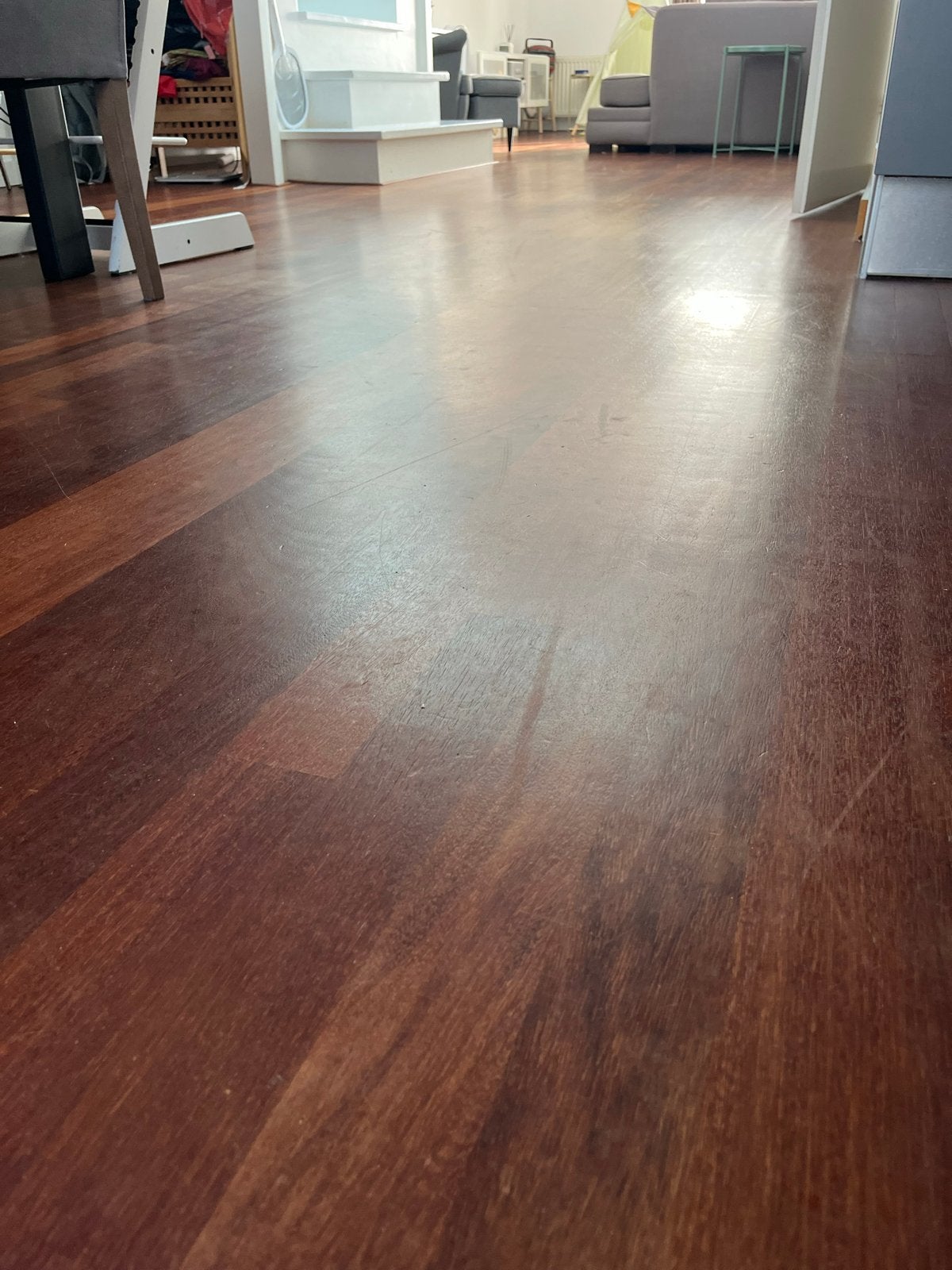 Acacia hardhouten verlijmde vloerdelen (55m2), Doe-het-zelf en Verbouw, Ophalen, Gebruikt, Vloerdelen of -planken, 10 m² of meer