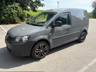 Volkswagen Caddy 1.6 D 75KW 2014 Grijs, Auto's, Euro 5, Stof, Zwart, Parkeersensor