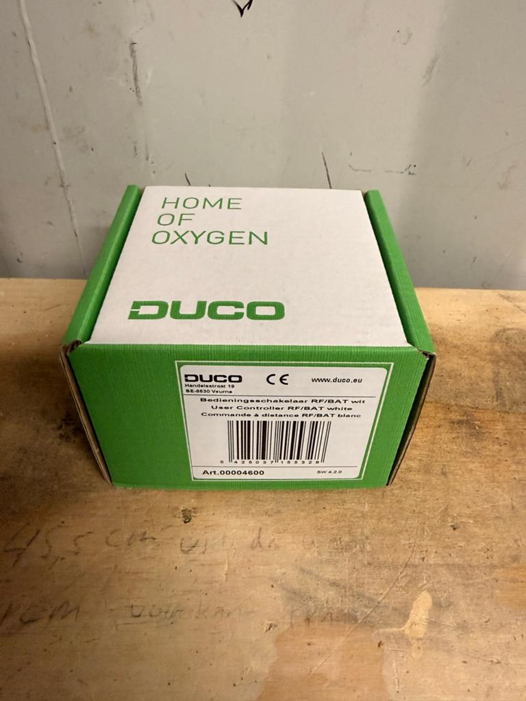 Duco Bedieningsschakelaar RF/BA wit - Nieuw, Verzenden, Nieuw, Ventilator en Afzuiger