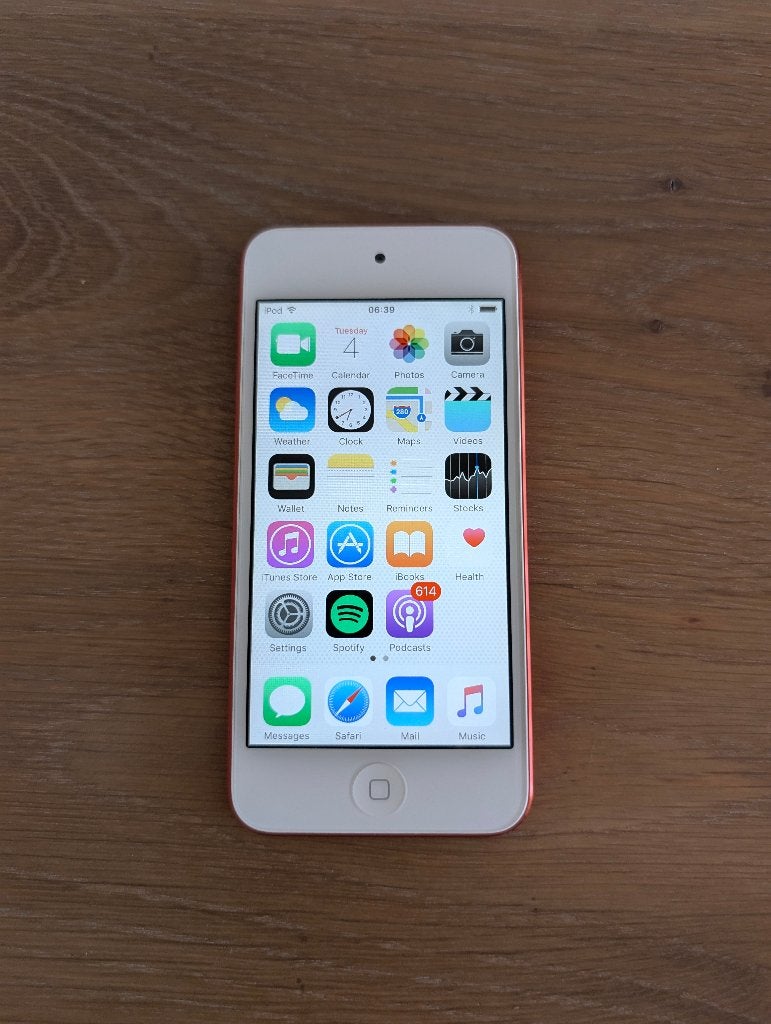 iPod touch 5e generatie 32GB (product red), Ophalen, Overige kleuren, Touch, Zo goed als nieuw