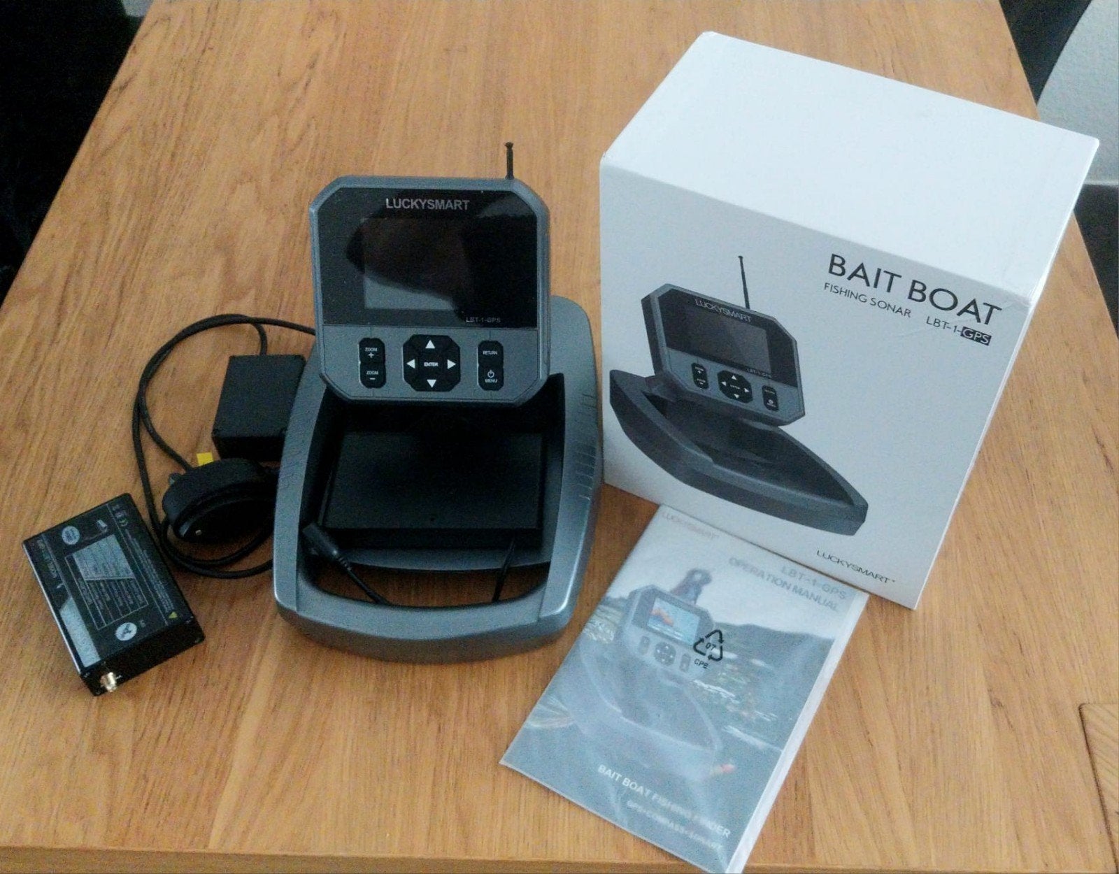 Lucky LBT-1 GPS Fishfinder - Geavanceerde Voerboot Sonar, Watersport en Boten, Ophalen of Verzenden, Nieuw