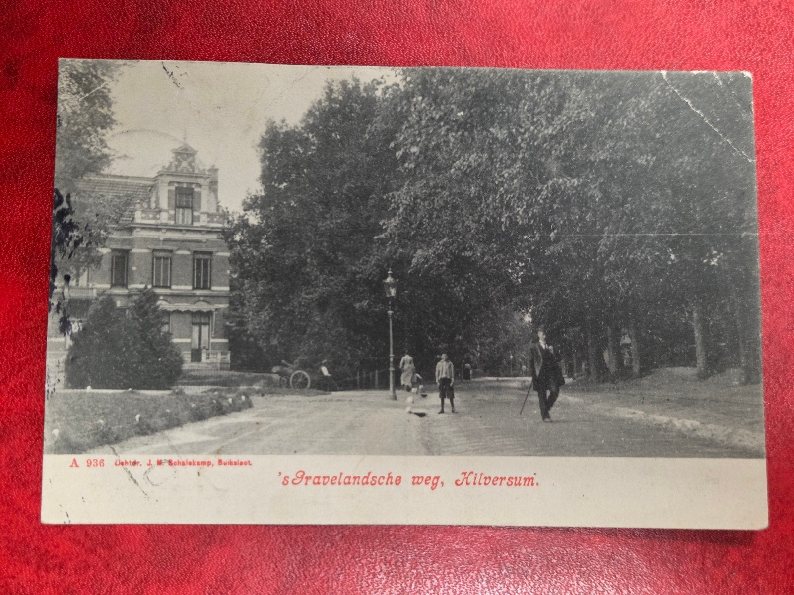 Hilversum 's-Gravelandsche weg, Ophalen of Verzenden, Voor 1920, Noord-Holland