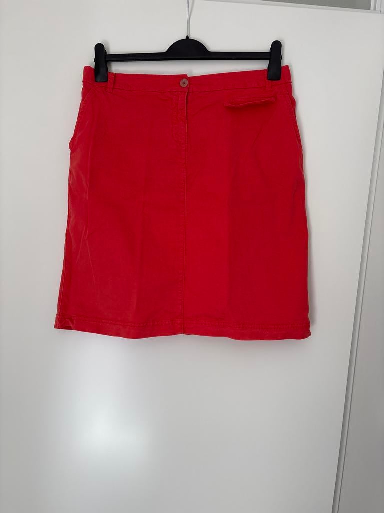 Gigue Jeans rode rok maat 42, Maat 42/44 (L), Ophalen of Verzenden, Gedragen, Boven de knie