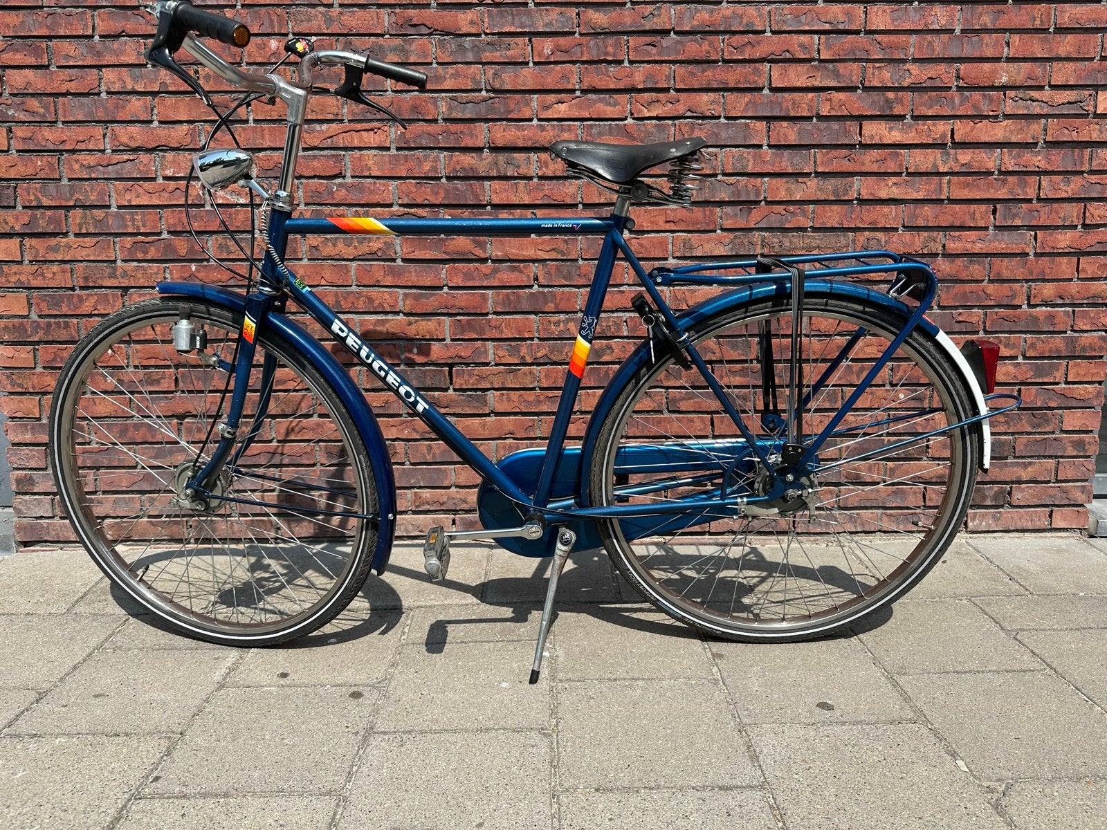 Vintage Peugeot fiets met Brooks zadel en Sturmey Archer, Ophalen
