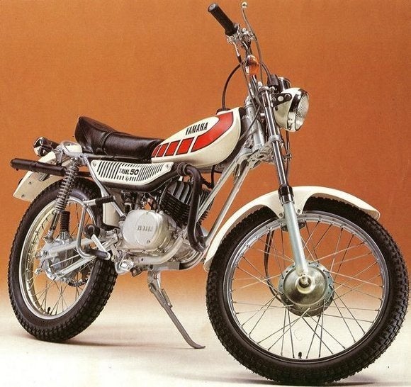 Yamaha Ty50 - Klassieke Enduro/Trial Motorfiets, Ophalen of Verzenden