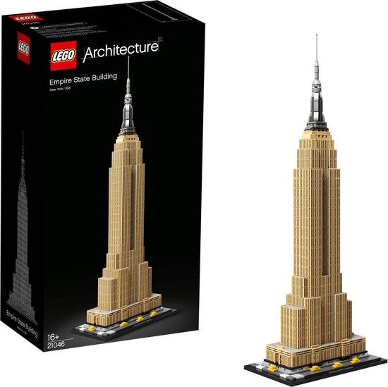 Lego Architecture Empire State Building - Iconisch Model, Ophalen, Zo goed als nieuw, Complete set, Lego