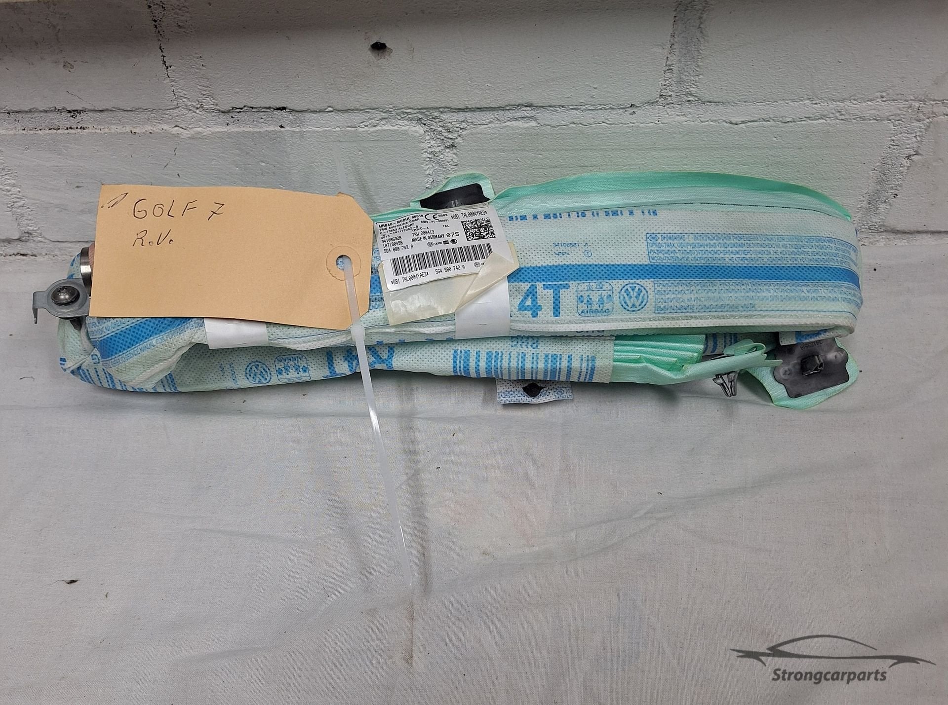 Dak Hemel airbag gordijn VW Golf 7 VII 5G4880742A rechts, Gebruikt, -, Volkswagen, -