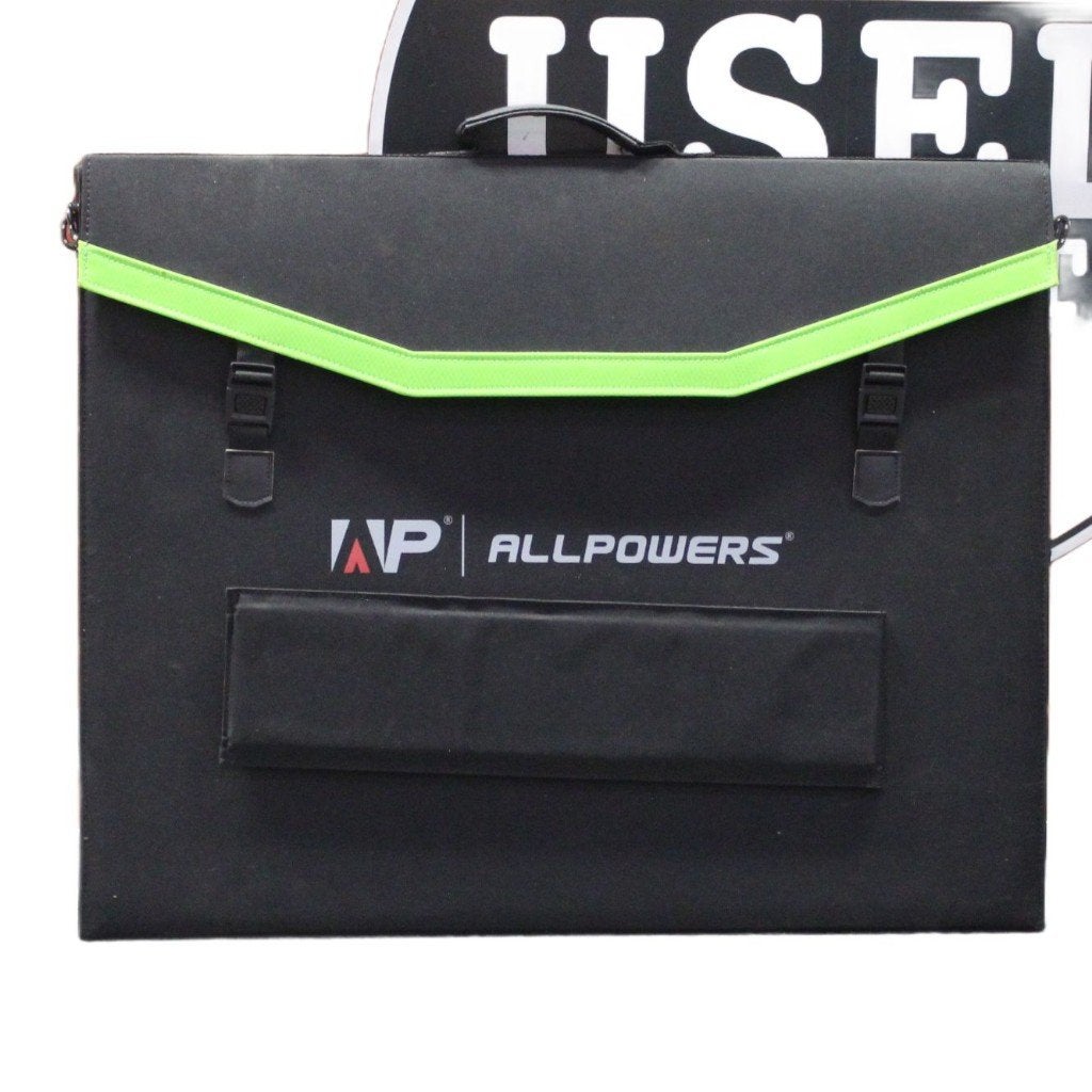 ALLPOWERS 200W Opvouwbaar Zonnepaneel, Onbekend, ALLPOWERS, Ophalen of Verzenden, Zo goed als nieuw