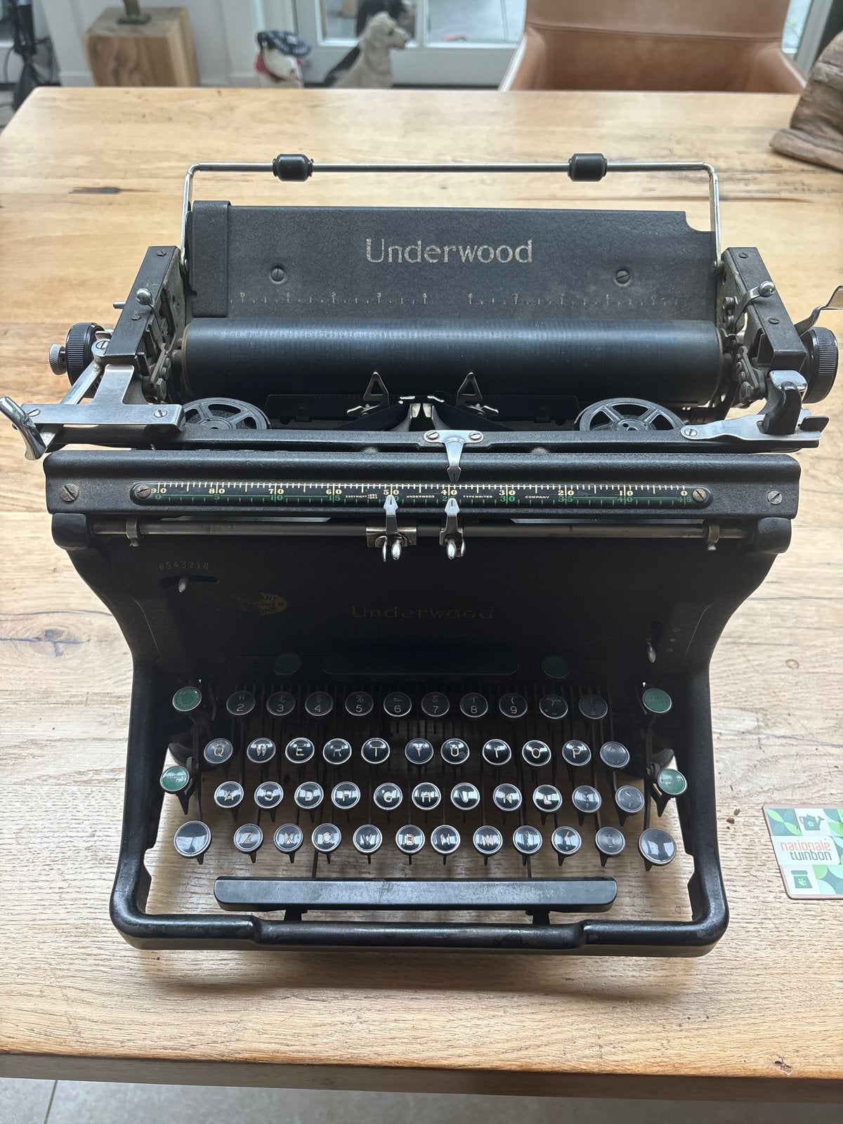 Underwood typemaschine, Diversen, Typemachines, Ophalen of Verzenden, Zo goed als nieuw