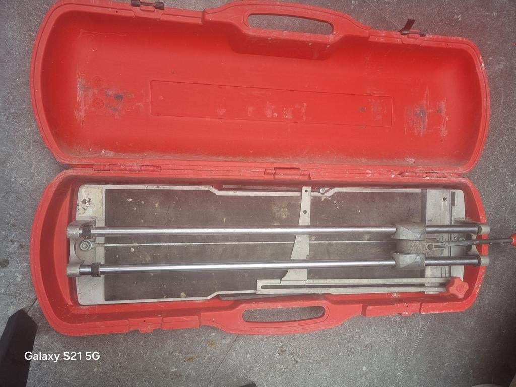 Rubi Speed 62 tegelzaag in koffer, Ophalen of Verzenden, Gebruikt