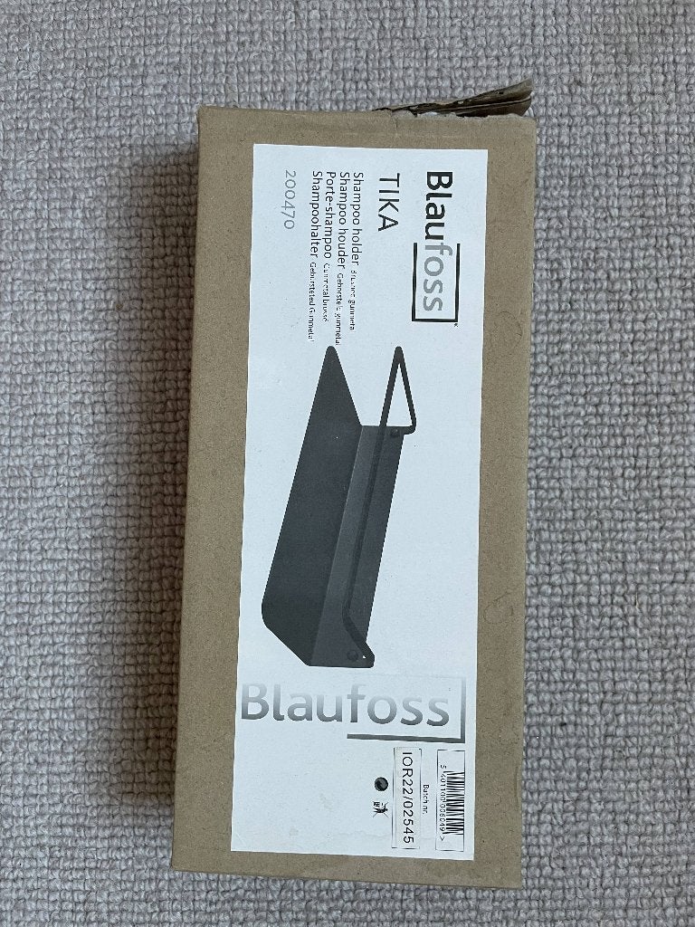 Blaufoss TIKA shampoo houder (nieuw!), Ophalen of Verzenden, Nieuw, Zilver, Badkamerrek
