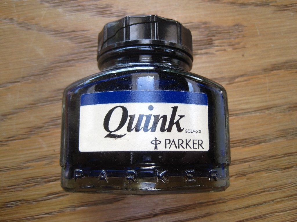 Parker Quink Solv-x vulpeninkt 57cc, Diversen, Schrijfwaren, Ophalen of Verzenden, Zo goed als nieuw