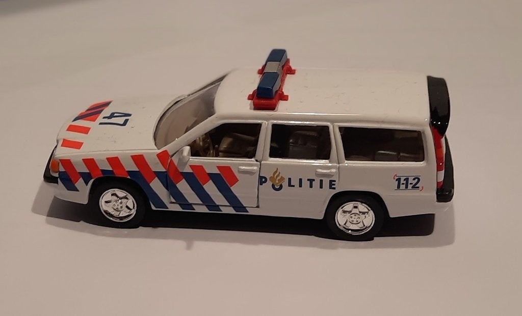 Volvo 850 Politieauto / John Toys / NIEUW, Ophalen of Verzenden, Nieuw, Auto, Overige merken