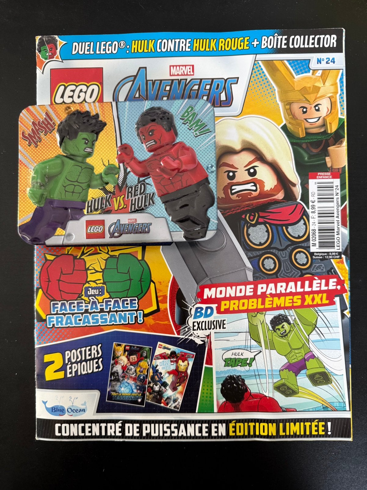 LEGO Hulk vs. Red Hulk Metal Box, Kinderen en Baby's, Speelgoed | Duplo en Lego, Marvel, Nieuw, Ophalen of Verzenden, Complete set