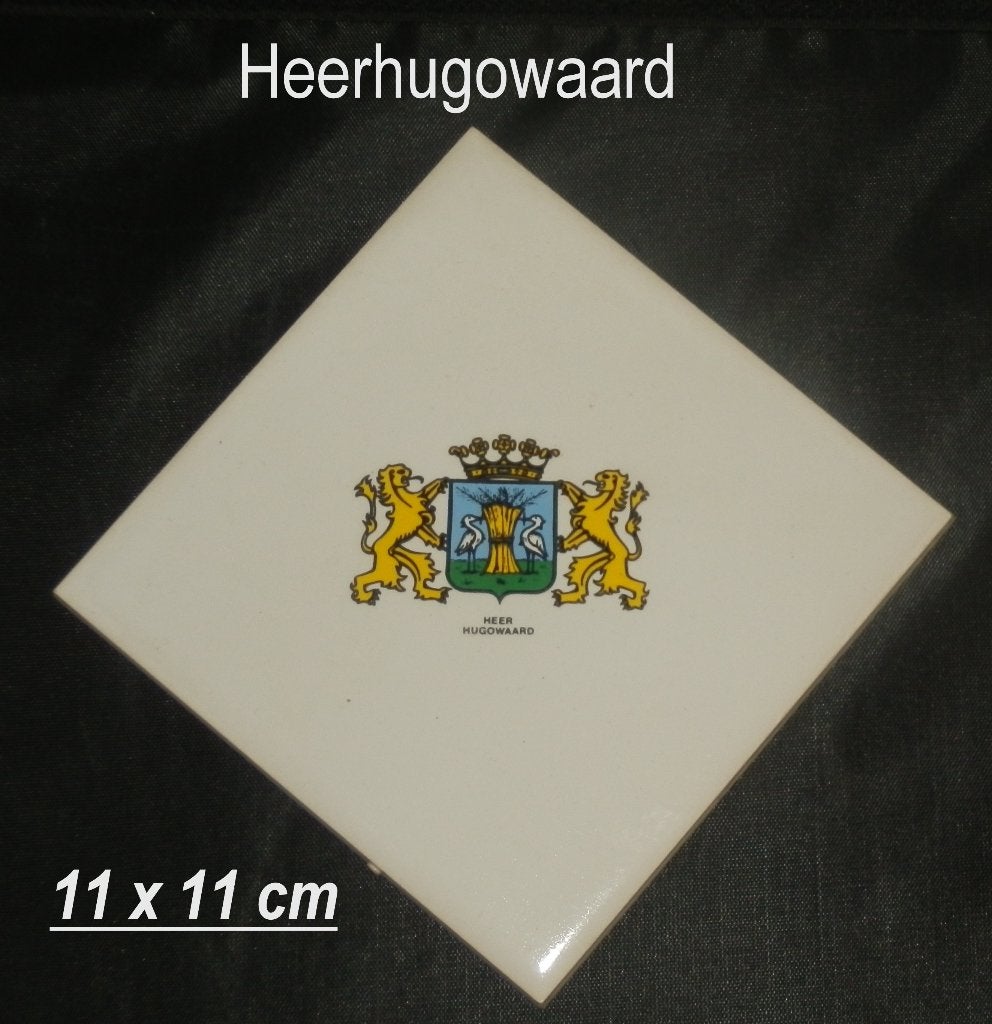 T18 tegeltje Heerhugowaard, Huis en Inrichting, Ophalen of Verzenden, Zo goed als nieuw