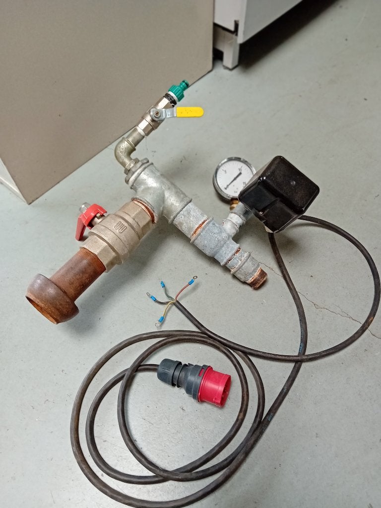 Waterpomp Beregeningspomp Opbouw Kogelkraan Fitwerk, Tuin en Terras, Waterpompen, Ophalen, Gebruikt, Beregeningspomp