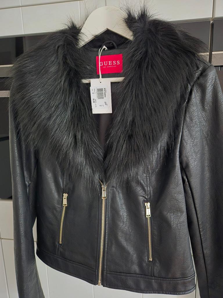 Guess leren dames jas NIEUW! maat M, Kleding | Dames, Jasjes, Kostuums en Pakken, Maat 38/40 (M), Guess, Zwart, Nieuw
