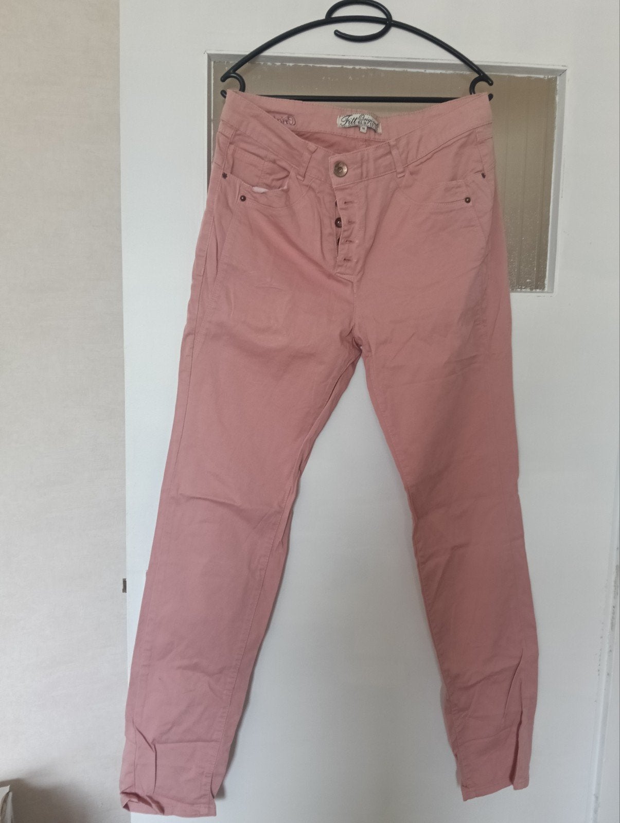 Dames broek, Maat 38/40 (M), Ophalen of Verzenden, Zo goed als nieuw, Roze