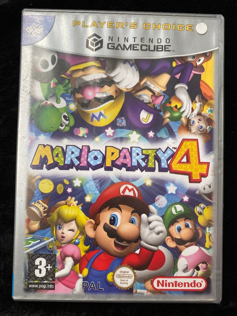 Mario Party 4 Nintendo Gamecube, Spelcomputers en Games, Avontuur en Actie, Ophalen of Verzenden, Zo goed als nieuw, 3 spelers of meer