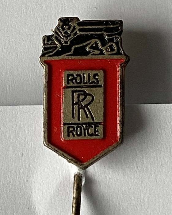 Rolls - Royce speldje  (qwe), Ophalen of Verzenden, Gebruikt, Transport, Speldje of Pin