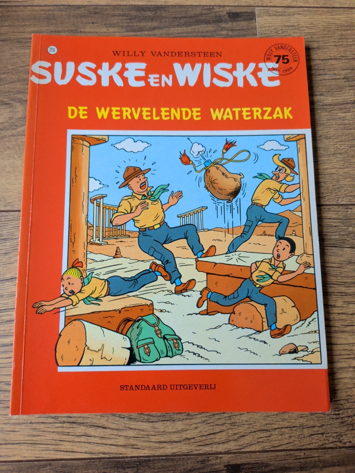 Suske en Wiske - De Wervelende Waterzak (1e druk), Eén stripboek, Ophalen, Gelezen, Willy Vandersteen